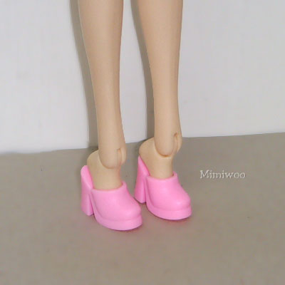 HSB013 1/6 BJD Doll Shoes High Heel Close End Pink HSB013 1/6 BJD Doll Shoes High Heel Close End Pink